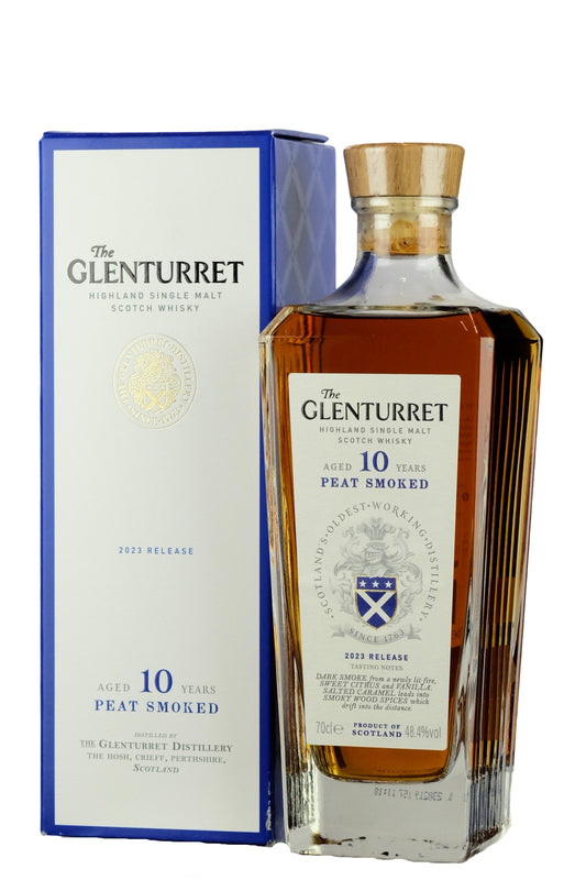 Glenturret 10Yr Old Peated Smoked Scotch Whisky 700ml