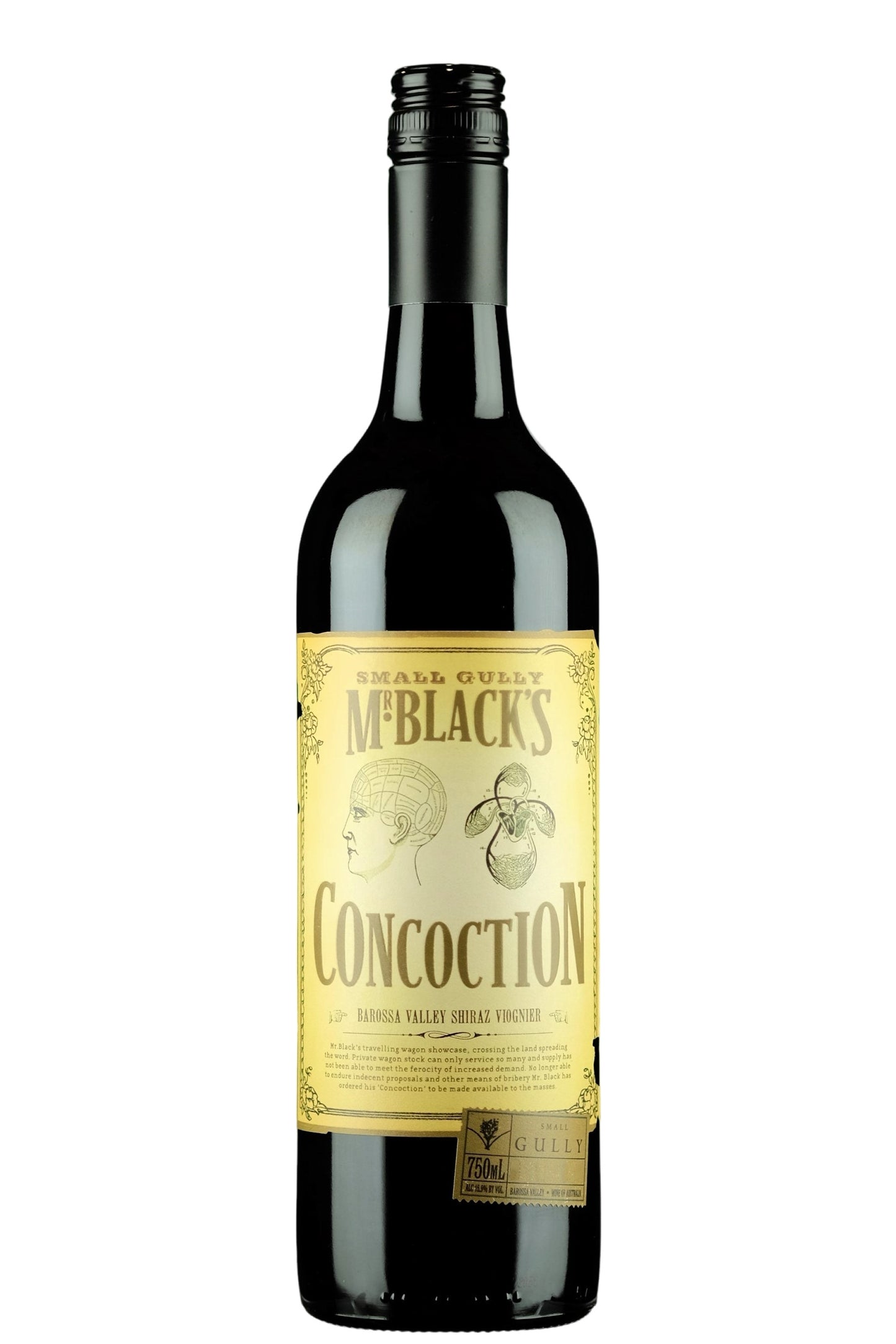 2015 Small Gully Mr Black's Concoction Shiraz Viognier