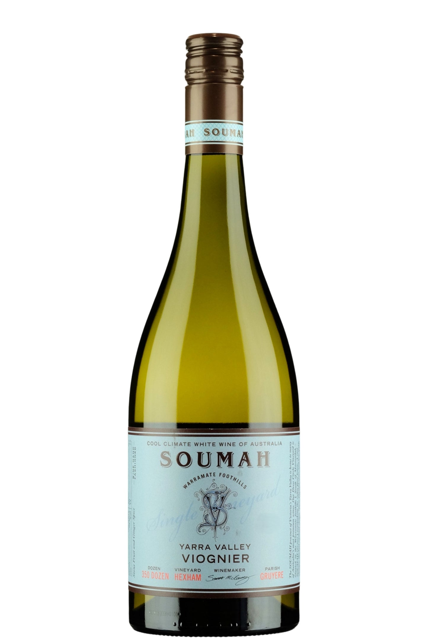 Soumah Single Vineyard Hexham Viognier