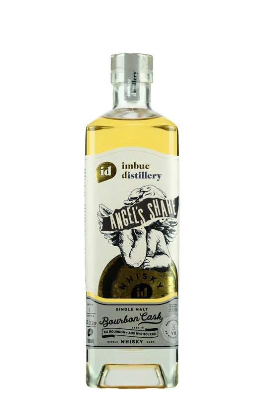 Imbue Distillery Angel's Share Bourbon Cask Strength Whisky 43% 500ml