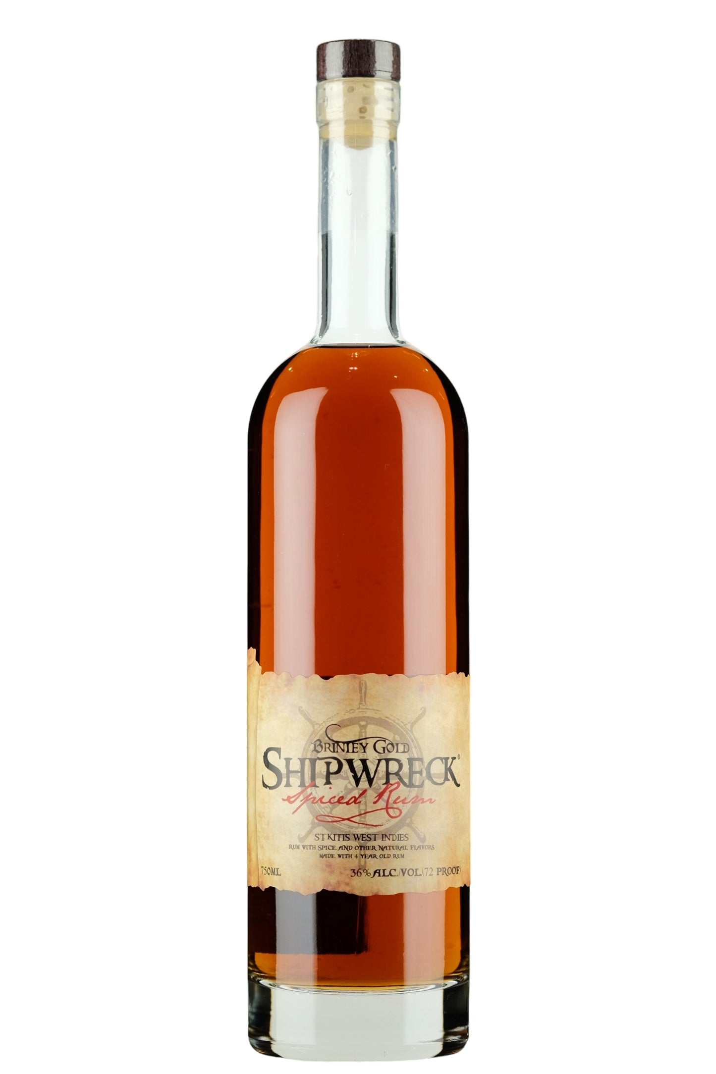 Brinley Gold Shipwreck Spiced Rum 750mL