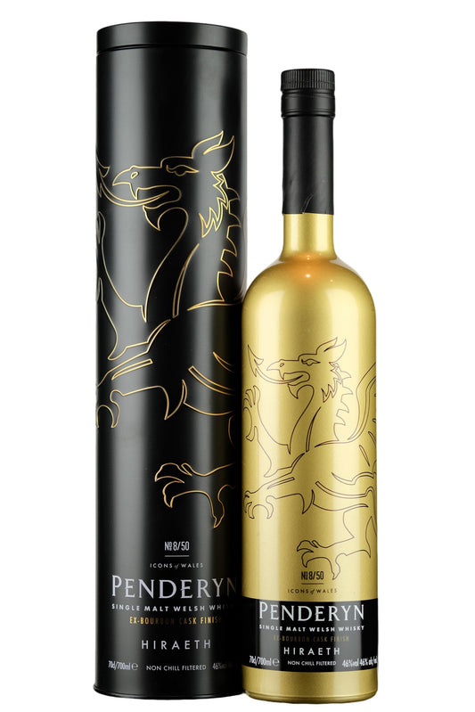 Penderyn Hiraeth Single Malt Welsh Whisky 46% 700ml