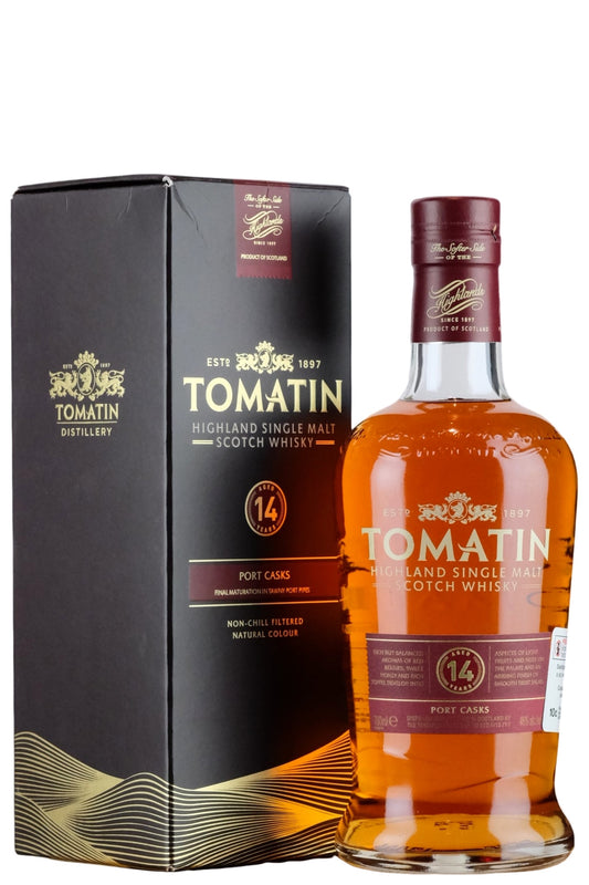 Tomatin 14yr Old Portwood Reserve Single Malt Whisky 700ml