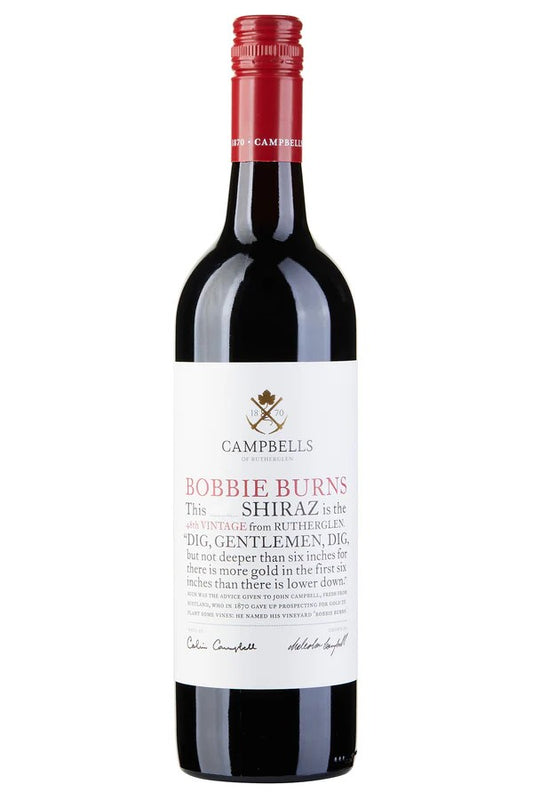 Campbells Bobbie Burns Shiraz